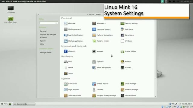 Linux Mint 16 mate Install and overview | Stable, robust, traditional [HD] смотреть онлайн
