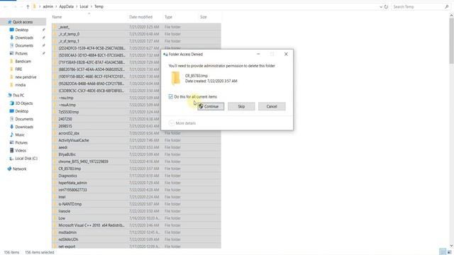 How to Clean Temp File | Prefetch Disk CleanUp %temp%|Remove junk |hidden Files| Win 10 தமிழ் VID-0 смотреть онлайн
