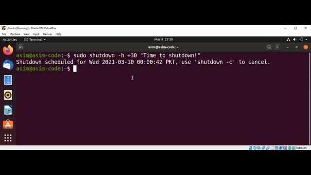 Linux shutdown Command for Shutting Down and Rebooting смотреть онлайн