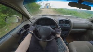 2004 Hyundai Santa Fe 2.7 AT POV Test Drive & Review