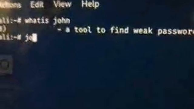 JOHN attack PASSWORD attack from KALI LINUX смотреть онлайн