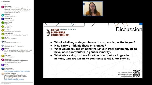 Understanding motivations, goals and challenges faced by the Linux Kernel... - Bianca Trinkenreich смотреть онлайн