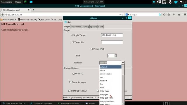 Router Authentication Hack with Kali linux смотреть онлайн