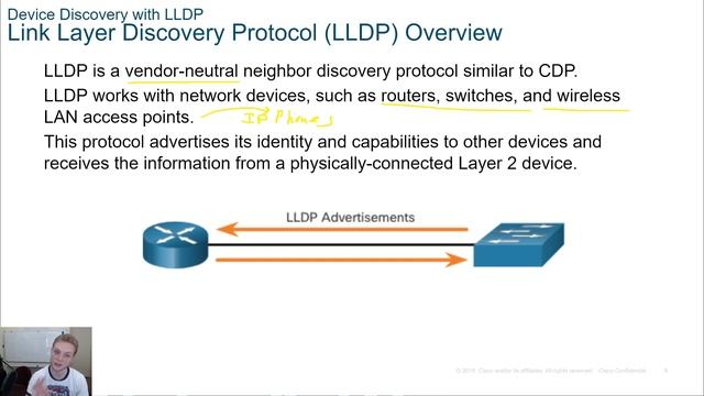 CCNA 3 - Module 10 - Section 10.1 - 10.2 - Device Discovey with CDP and LLDP смотреть онлайн