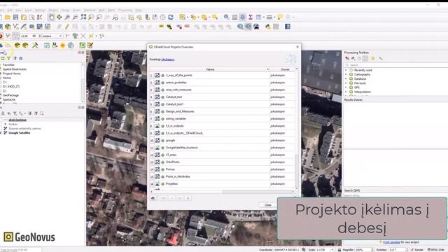 QGIS & QField. Google Satellite ortofoto atvaizdavimas смотреть онлайн
