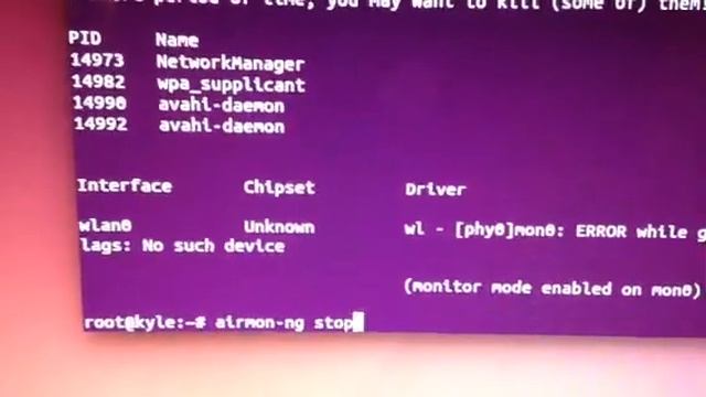 airodump-ng not working смотреть онлайн