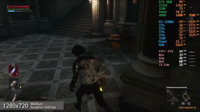 Lies of P Demo | Ryzen 3 3200U + GTX 960 | Riser eGPU смотреть онлайн