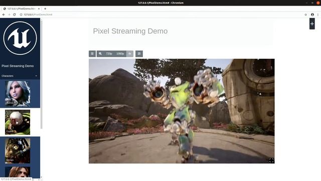 Pixel Streaming under Linux смотреть онлайн