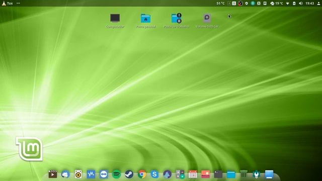 Linux Mint 19 Cinnamon beta - Personalização смотреть онлайн