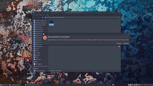 ArcoLinux : 2705 Using arcolinux-thunar-shares-plugin to share any folder on thunar via samba 2/2 смотреть онлайн