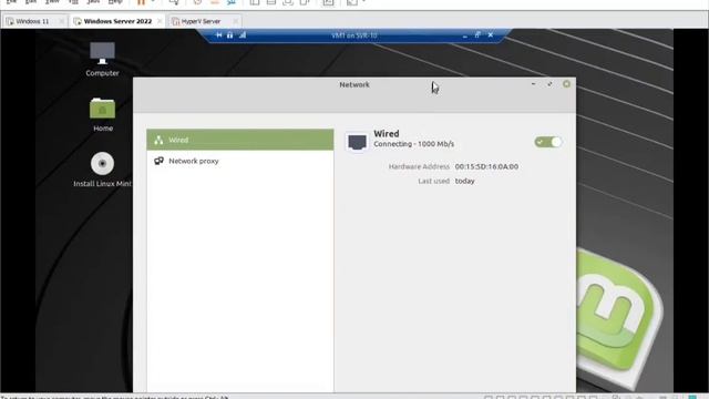 نصب Linux mint از طریق Hyper v در ویندوز سرور 2022 смотреть онлайн
