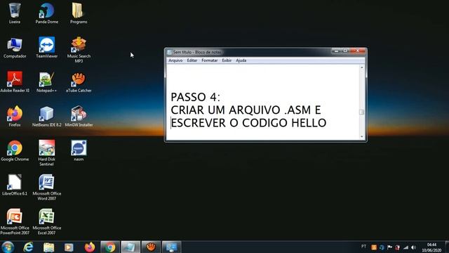 Tutorial básico de Assembly para Windowsx86(32bits) смотреть онлайн