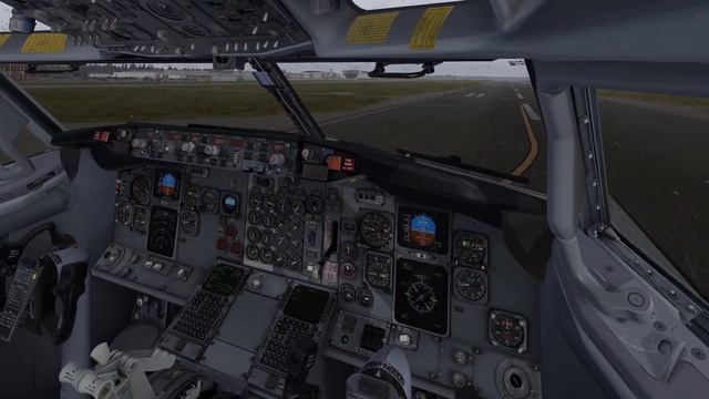 RAINY LANDING - 733 Classic (MAX GRAPHICS X-PLANE) смотреть онлайн