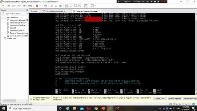 Cara Konfigurasi Proxy server pada debian 10 смотреть онлайн