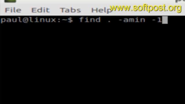 How to find files accessed in last few minutes in Unix смотреть онлайн