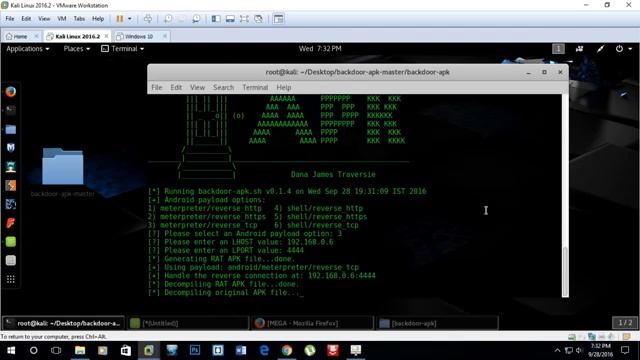 Hack Android Phone Using Backdoor Apk смотреть онлайн