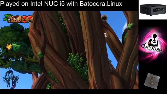 Donkey Kong Country: Tropical Freeze (After Intro) | Wii U | Batocera.Linux 5.29 | Intel NUC i5 смотреть онлайн