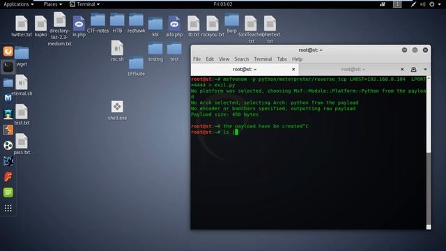 Create payload for Linux Systems смотреть онлайн