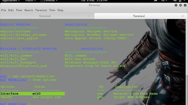 شرح 13 : مشروع Websploit قسم WebKiller وكيف يقوم الهاكر بعمل هجمات DOS Attack смотреть онлайн