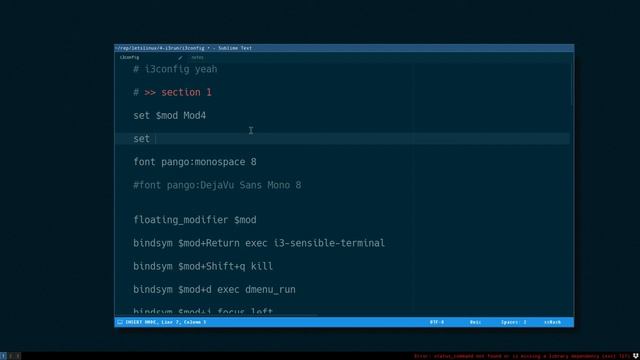 Let's Linux #004: rice the config смотреть онлайн