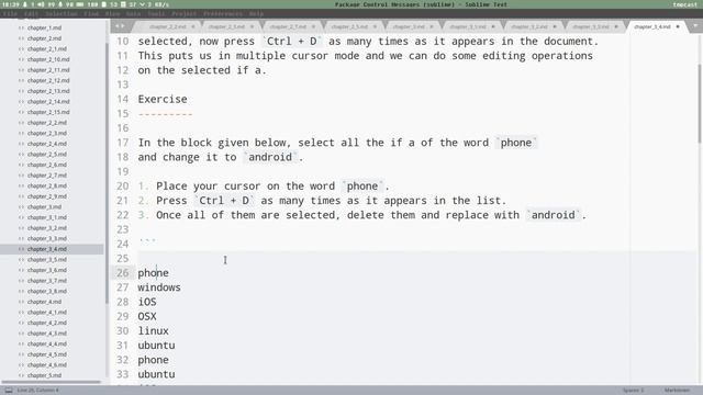 Sublime Text - Basic Commands - Sublime Tutor смотреть онлайн