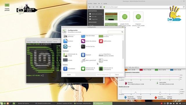 Vista a Linux Mint 19.1 Tessa XFCE Review Español смотреть онлайн