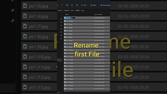 How to Rename multiple files fast смотреть онлайн