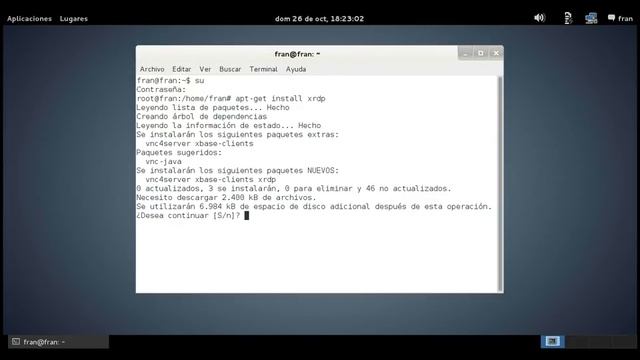 Instalacion xrdp en debian смотреть онлайн