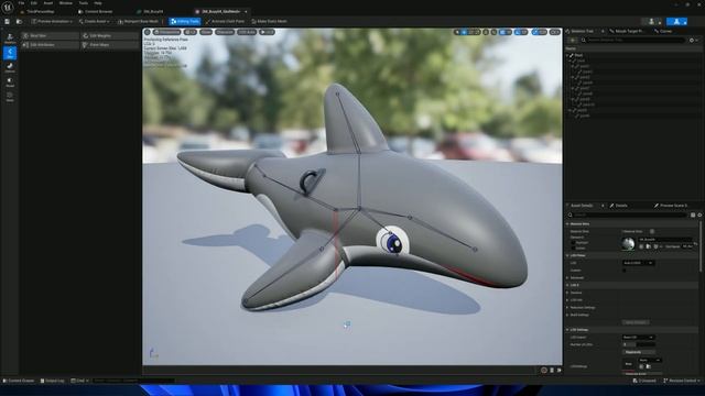 Создание скелета к любому объекту в Unreal Engine 5 (UE5) смотреть онлайн