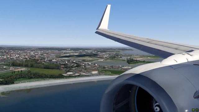 X plane 11/Zibo/Vulkan/Landing Orbx Cardiff Runway 30 смотреть онлайн