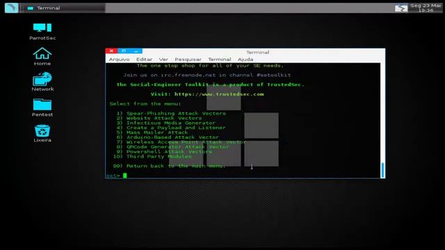 Setoolkit Generating QR code смотреть онлайн