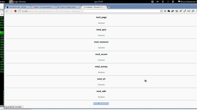 Instalando o moodle 2.2.dev no Fedora 15 - parte 2 смотреть онлайн