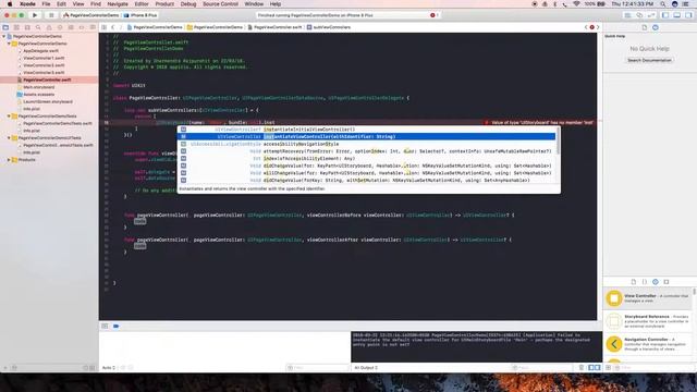 iOS Beginner: How to use UIPageViewController (Swift 4 + XCode 9) смотреть онлайн