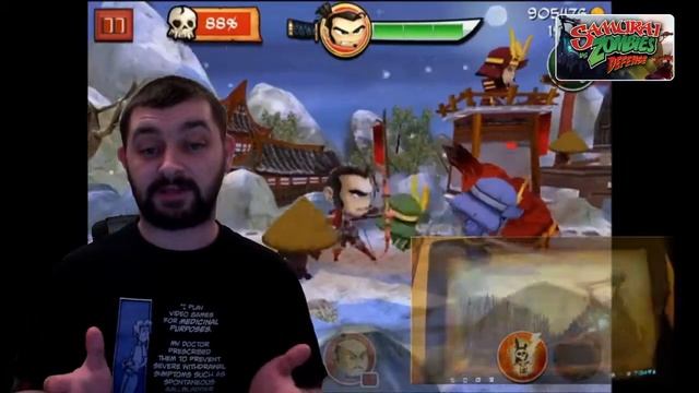 30 Second Game Review: Samurai vs Zombies Defense смотреть онлайн