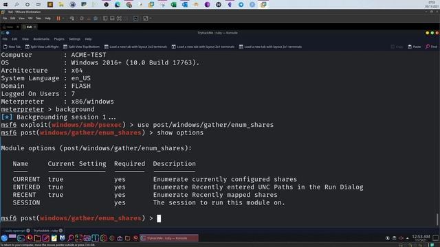 Meterpreter commands in Kali Linux | TryHackMe Metasploit: Meterpreter смотреть онлайн