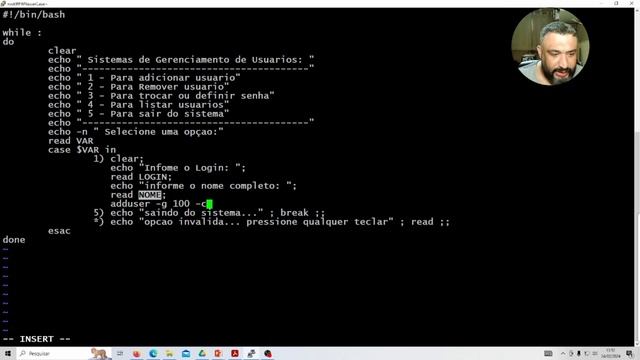 Shell Script Linux #002 - Gerenciando Usuários #shell #linux #rockylinux #shellscripting смотреть онлайн