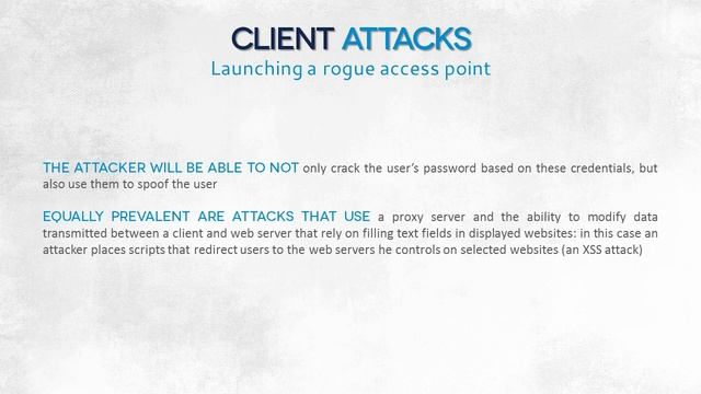 12. Client Attacks Launching a rogue access point----Wireless Networks Security смотреть онлайн