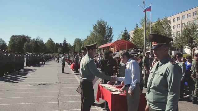 ПВИ ФСВНГ РФ 30 выпуск (часть 1-вручение погон) смотреть онлайн