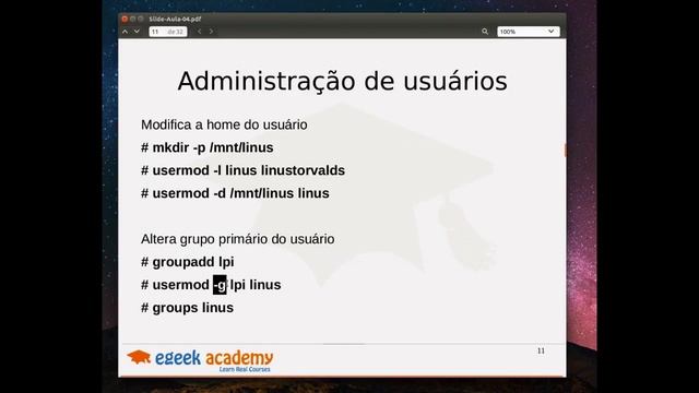 Administração de usuários no Linux - Parte 2 смотреть онлайн