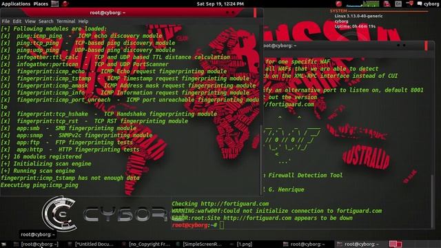 How To Use WafW00f & Xprobe2 in Cyborg Hawk ( LINUX ) смотреть онлайн