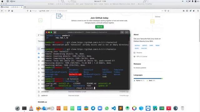 Cara Install Tools Kali Linux Di Ubuntu смотреть онлайн