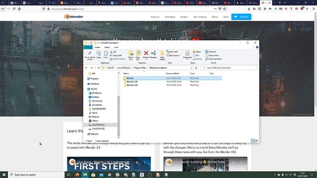 Como instalar o Blender novo e o antigo смотреть онлайн