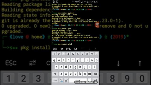 How to install websploit in termux without root || Hacking website. смотреть онлайн