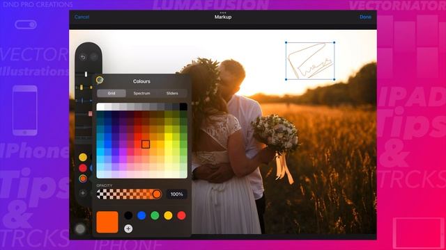 Add Signature on your captured photos using ios photos app смотреть онлайн