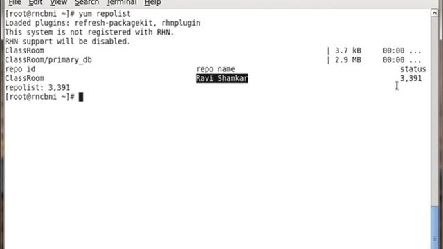 Local Repository Server Configuration in RHEL6 смотреть онлайн