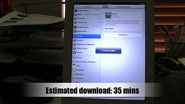 How To Update your iPad and iPad Mini to IOS 7 смотреть онлайн