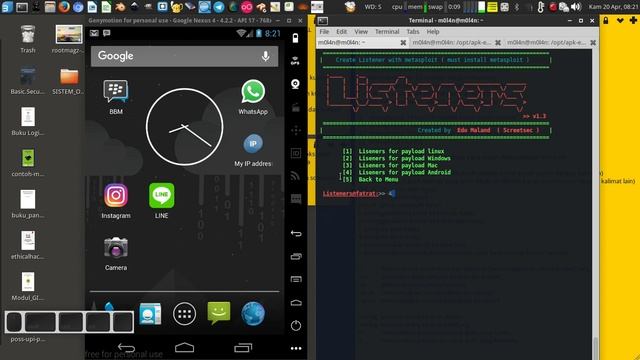 HACKING ANDROID DENGAN APK-EMBED DAN FATRAT смотреть онлайн