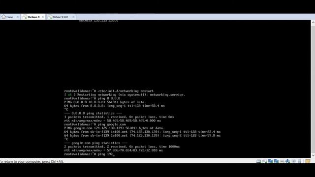 #3 Debian 9 - Konfigurasi NAT untuk Routing смотреть онлайн