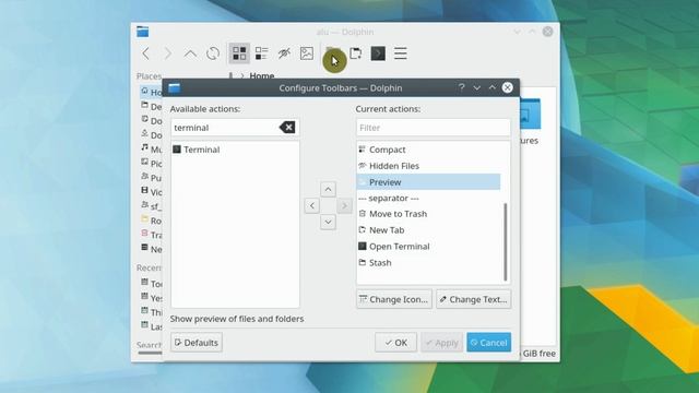 Configuring Dolphin file manager смотреть онлайн