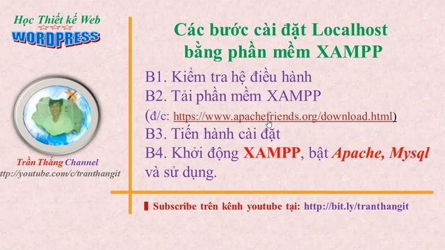 Hướng dẫn cài đặt Localhost bằng phần mềm Xampp | Trần Thắng смотреть онлайн